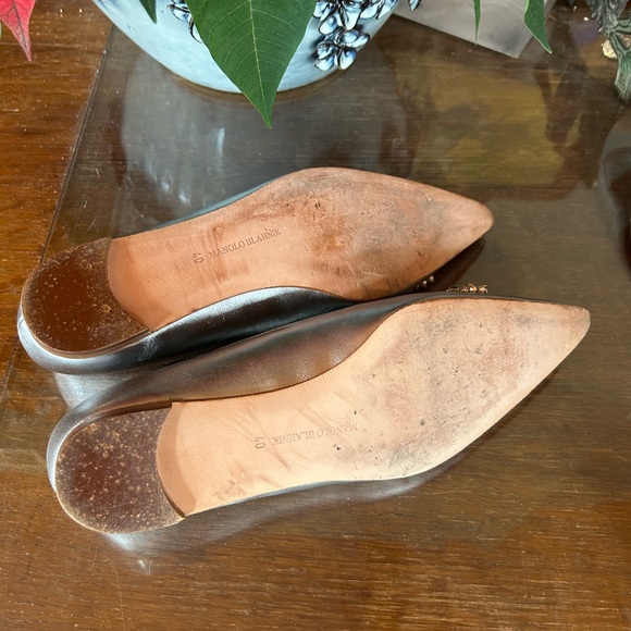 Manolo Blahnik Jeweled Flats EU 40 - Picture 5 of 5